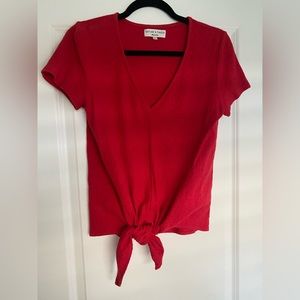 Madewell Red Top